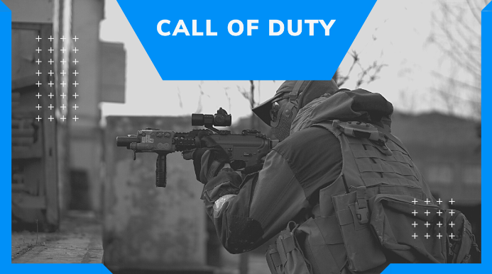 Image of the popular first-person shooter game Call of Duty 
