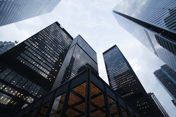 A big office building 