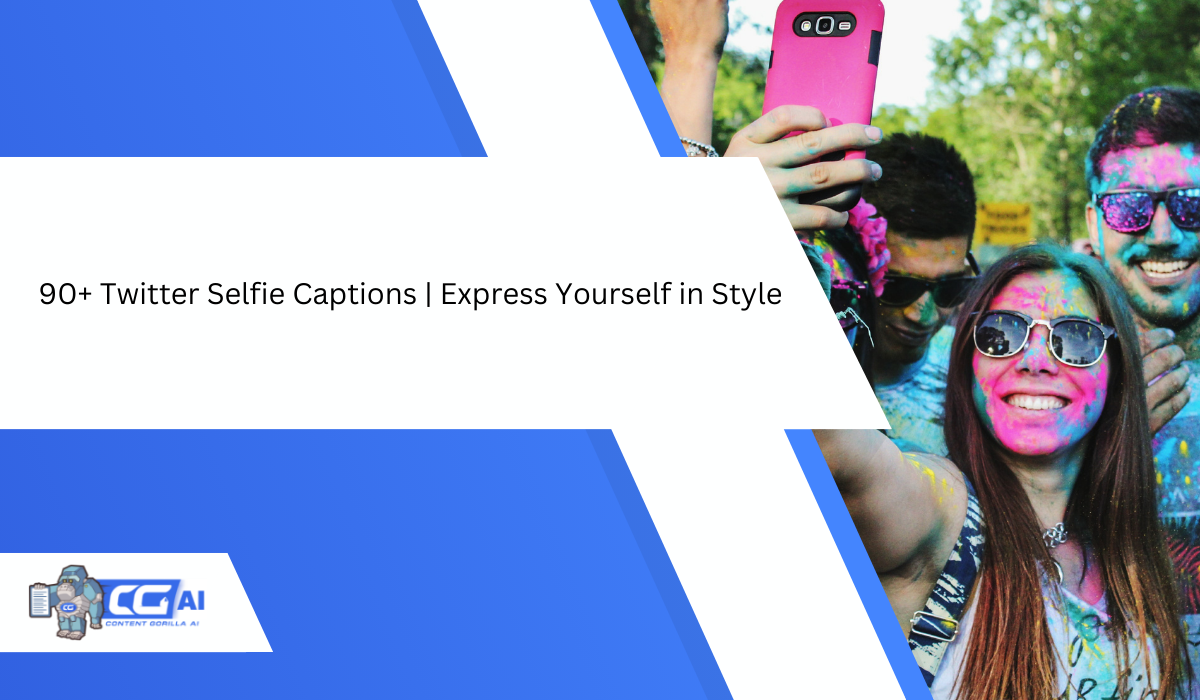 90+ Twitter Selfie Captions | Express Yourself in Style