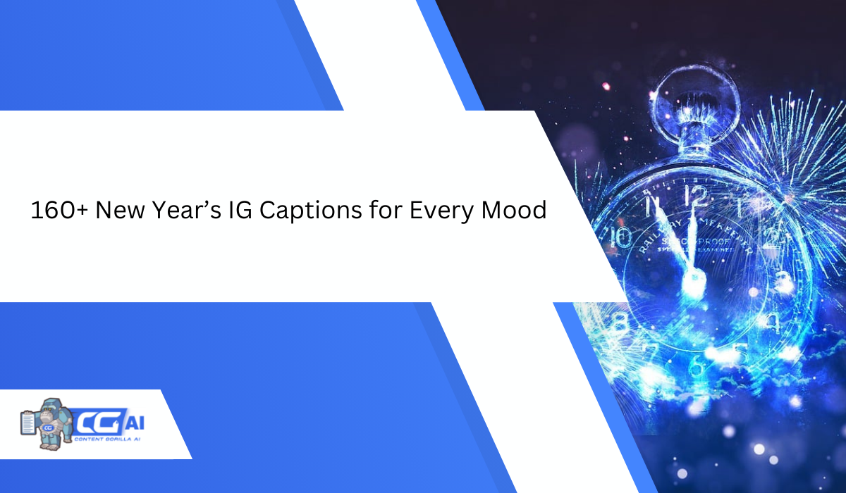 160+ New Year’s IG Captions for Every Mood