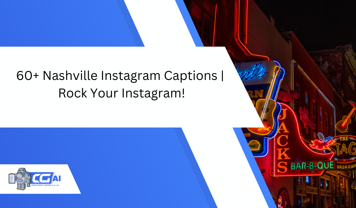Featured image for “60+ Nashville Instagram Captions and Quotes for Music City”