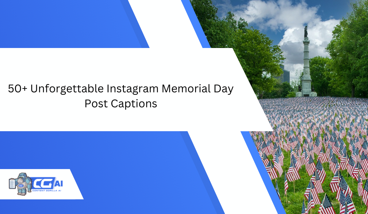 50+ Instagram Memorial Day Post Captions