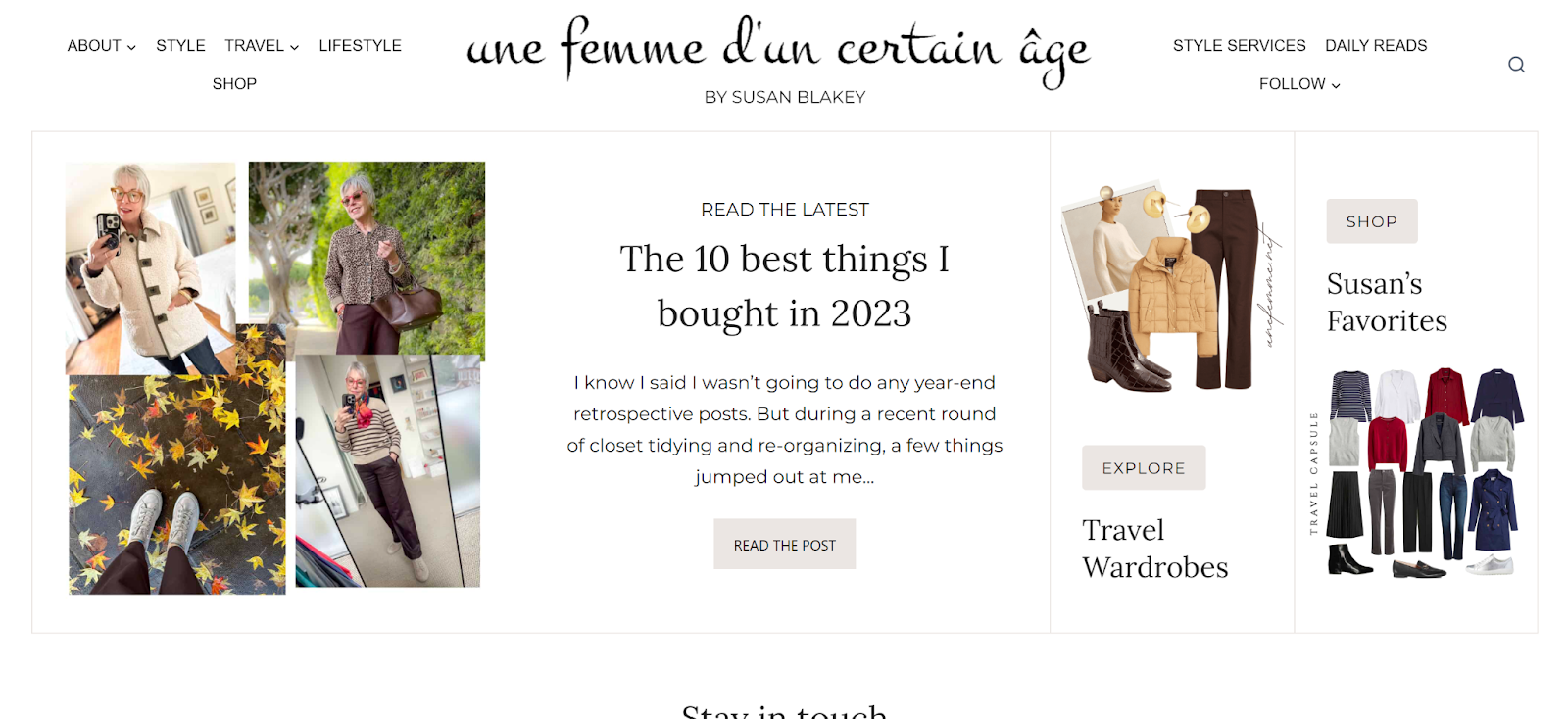 Une Femme d'un Certain Age: A blog that celebrates old age and living your life to the fullest.