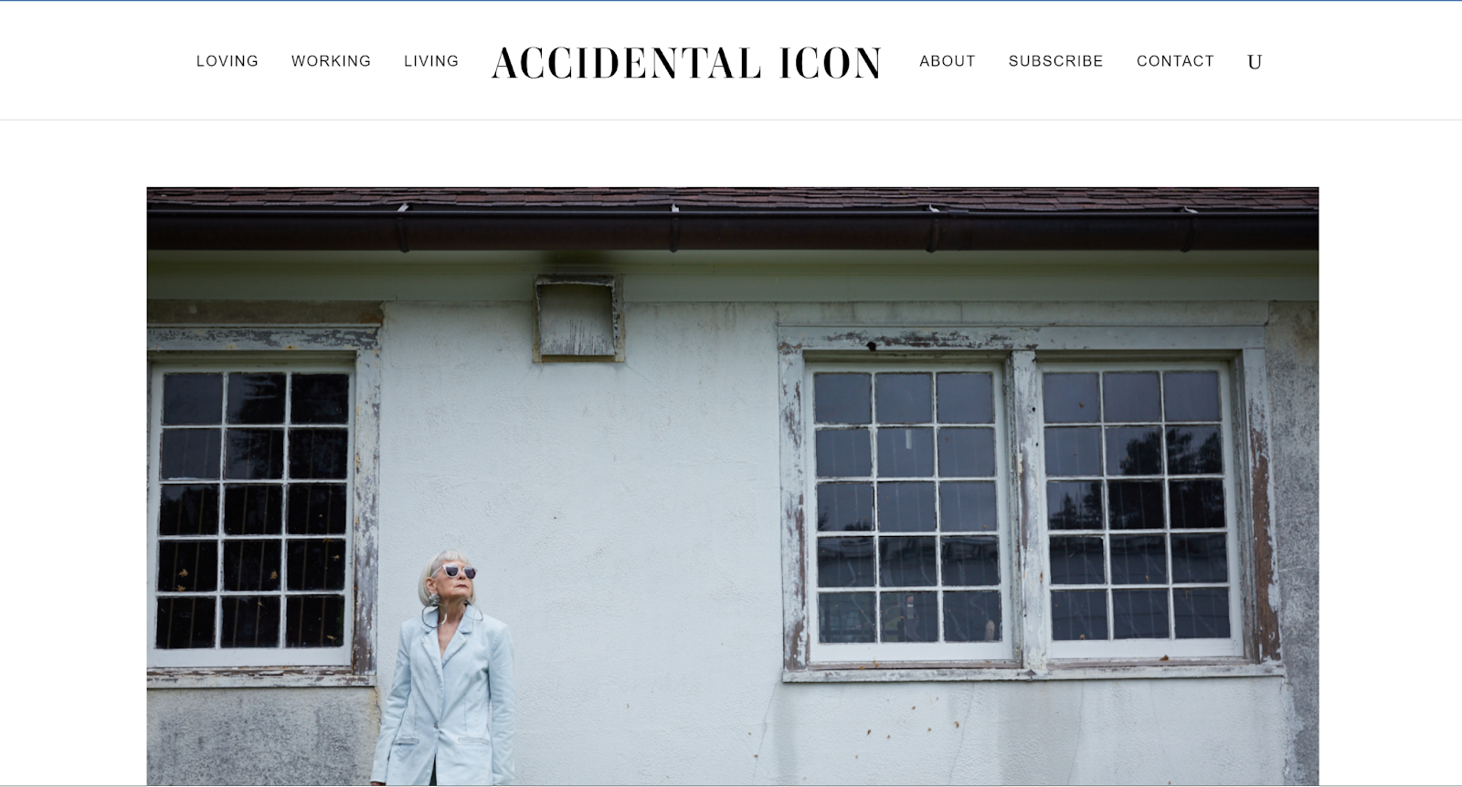 Accidental Icon: A blog that talks about beauty, fashion and work tips for older women.