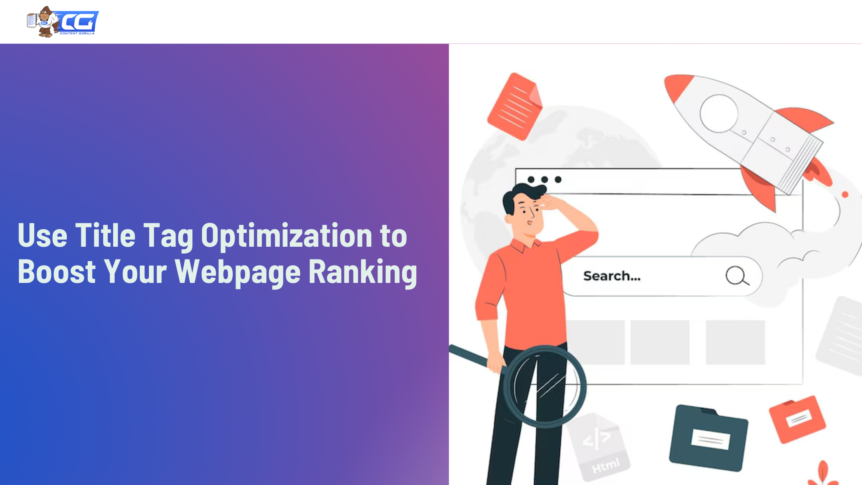 SEO title tag optimization illustration