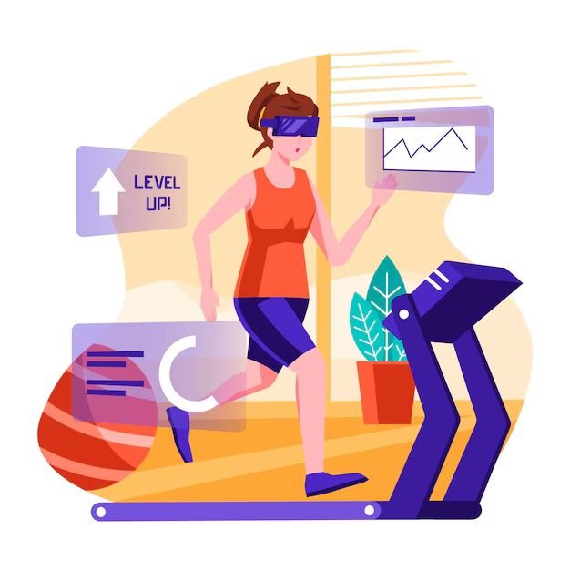 Sports blogging illustration