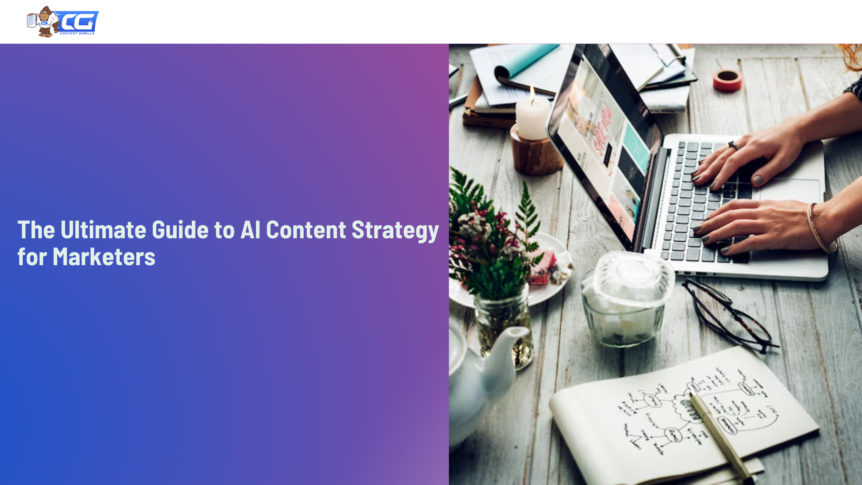 Ai content strategy illustration