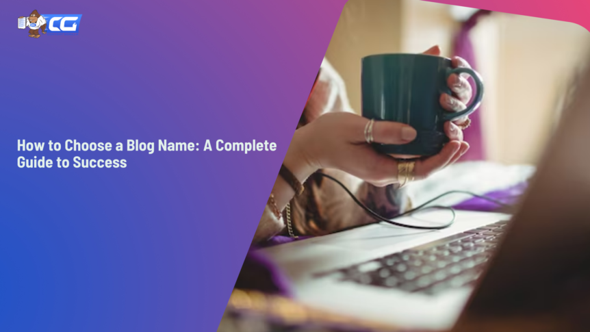 A writer is looking for steps to find a perfect blog name