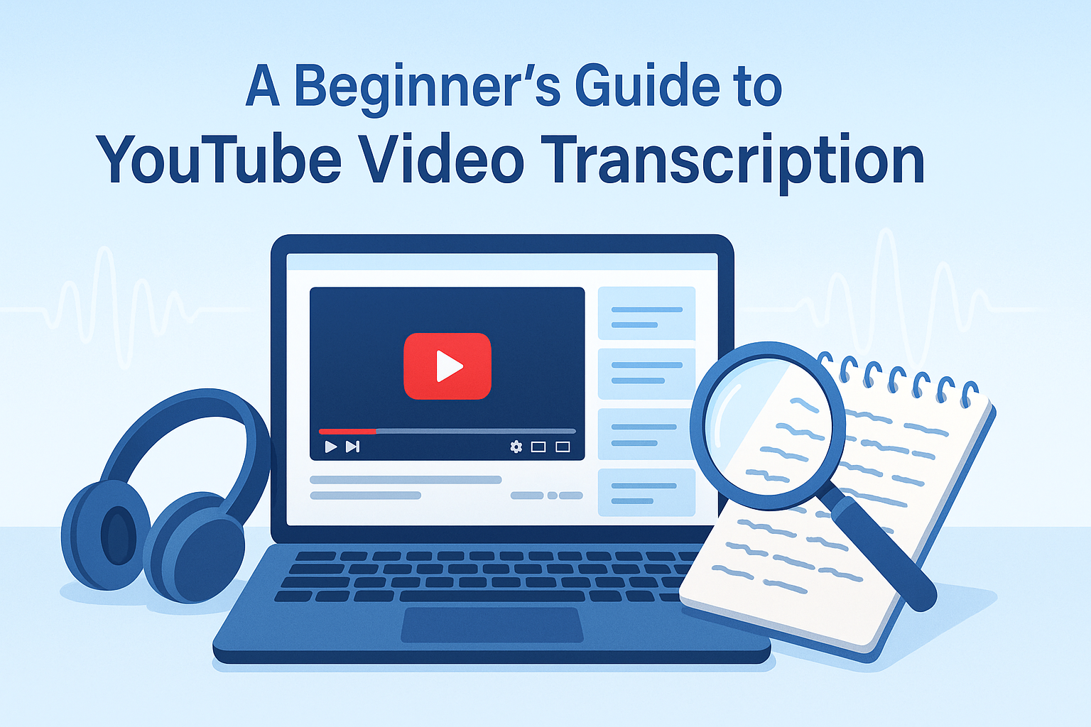 Featured image for “A Beginner’s Guide to YouTube Video Transcription”