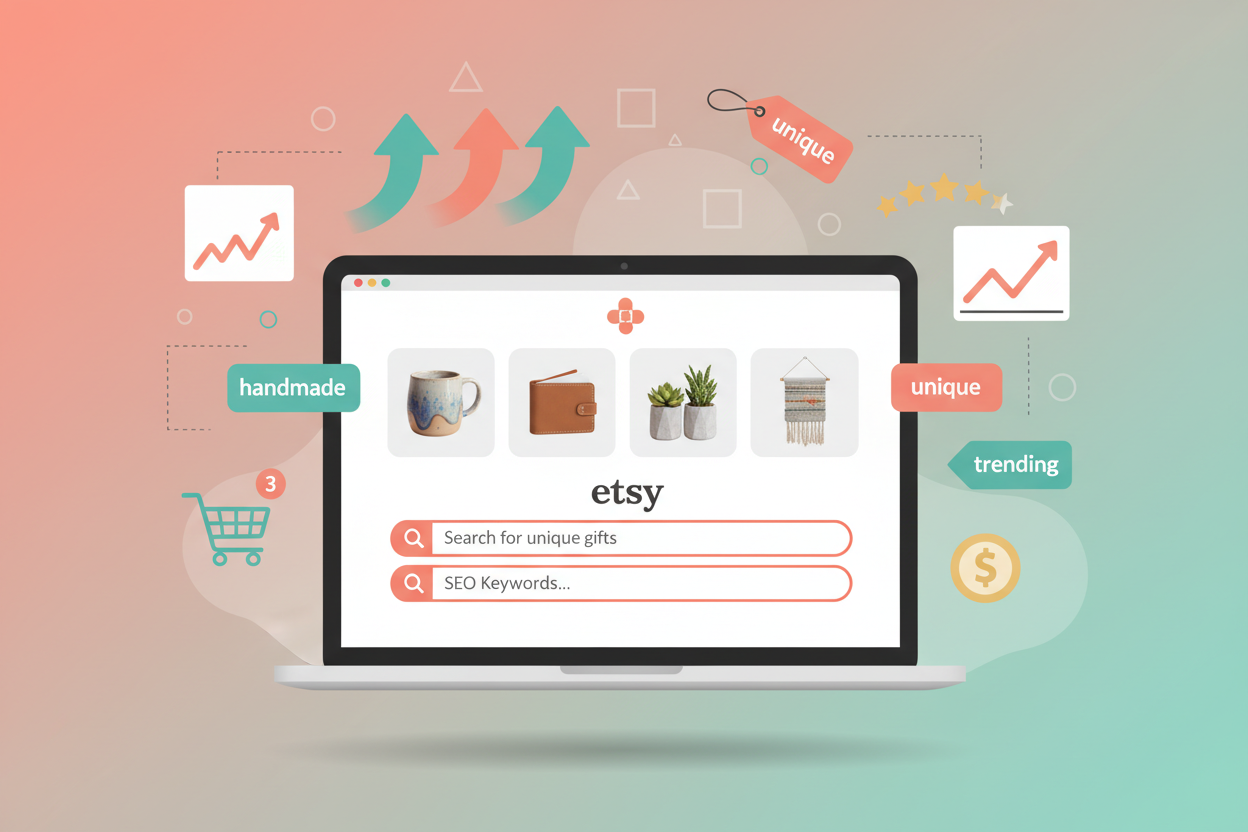 Featured image for “Utilizing Free Etsy SEO Tools for Increased Sales”