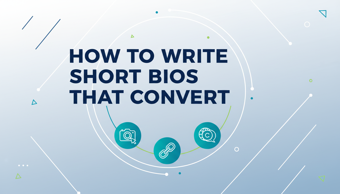 Featured image for “How to Write Short Bios That Convert: 11 Templates, Formulas & Platform-Specific Examples (2026 Guide)”