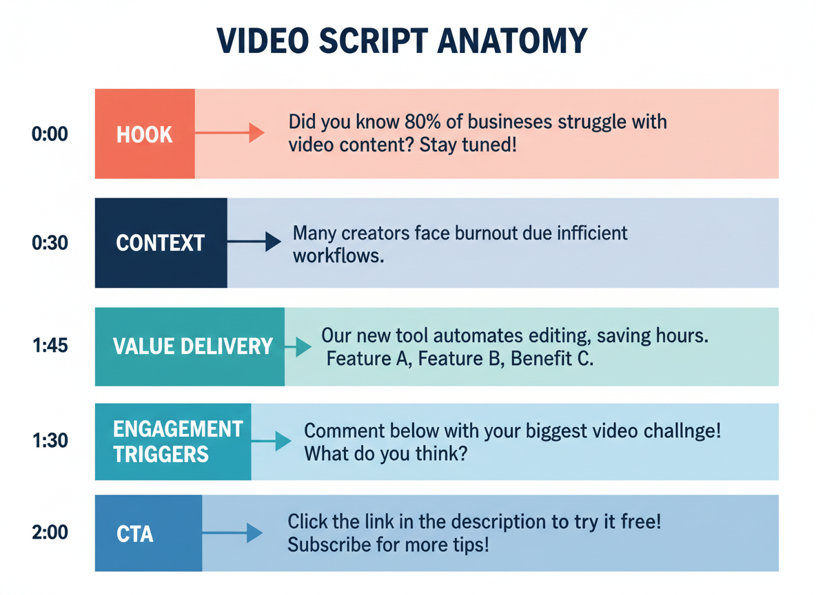 What Makes a Video Script Actually Work? (Anatomy of High-Converting Scripts)
