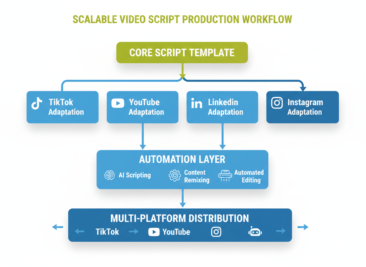Scaling Your Video Script Production (Tools, Workflows & Automation)