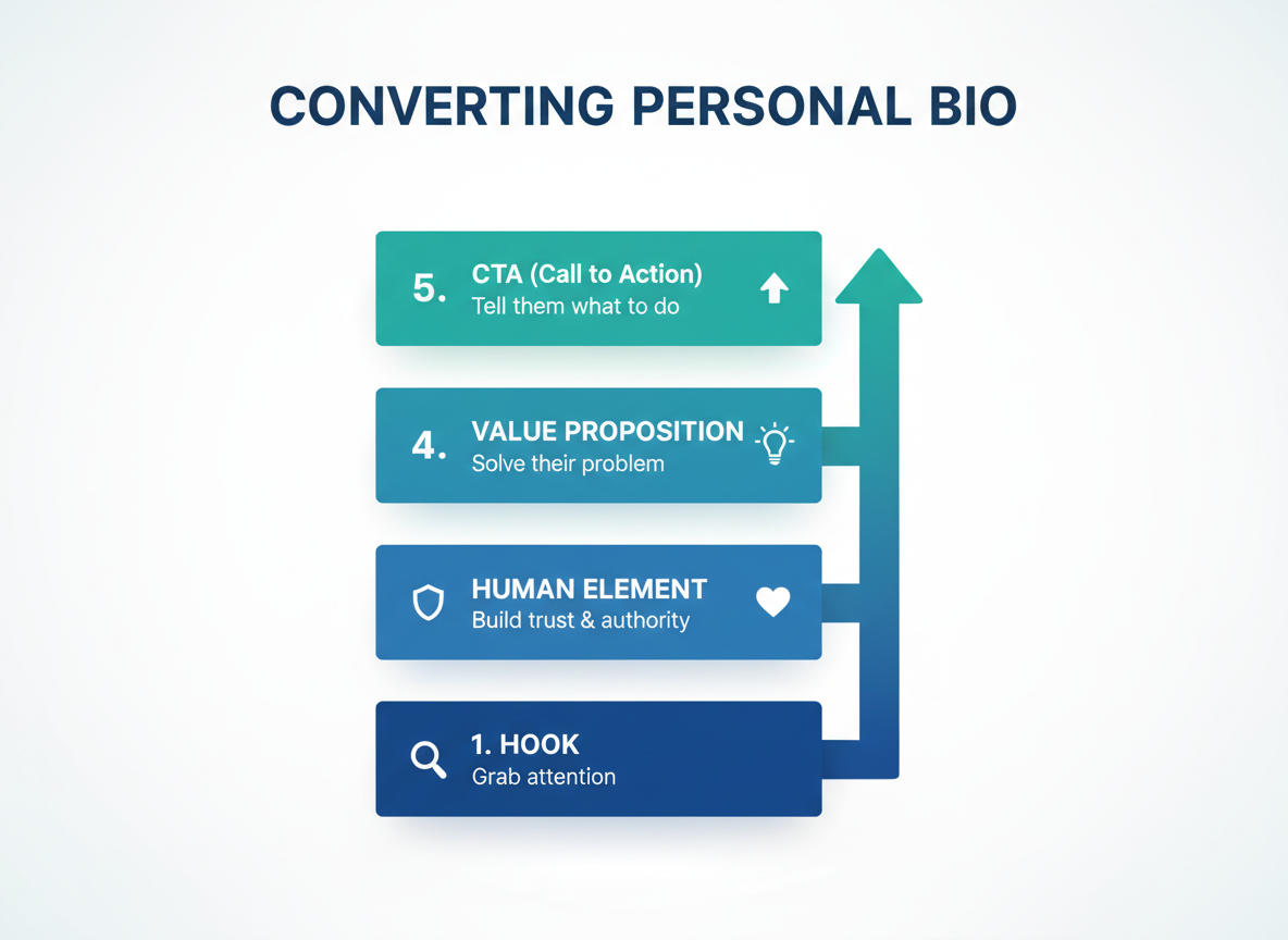 The 5-Part Framework for Writing Personal Biographies That Convert