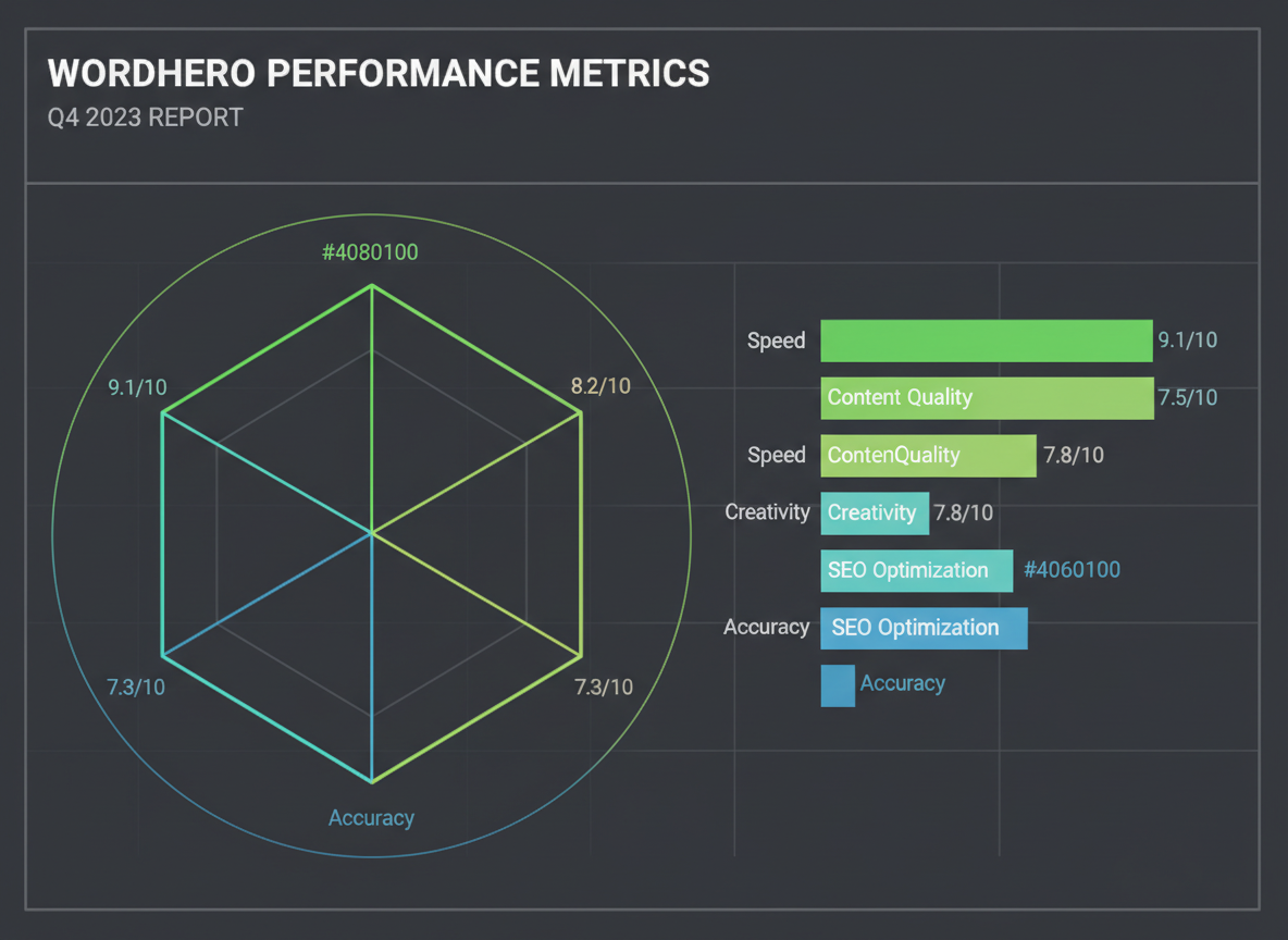 Real User Performance Testing: WordHero Output Quality Analysis