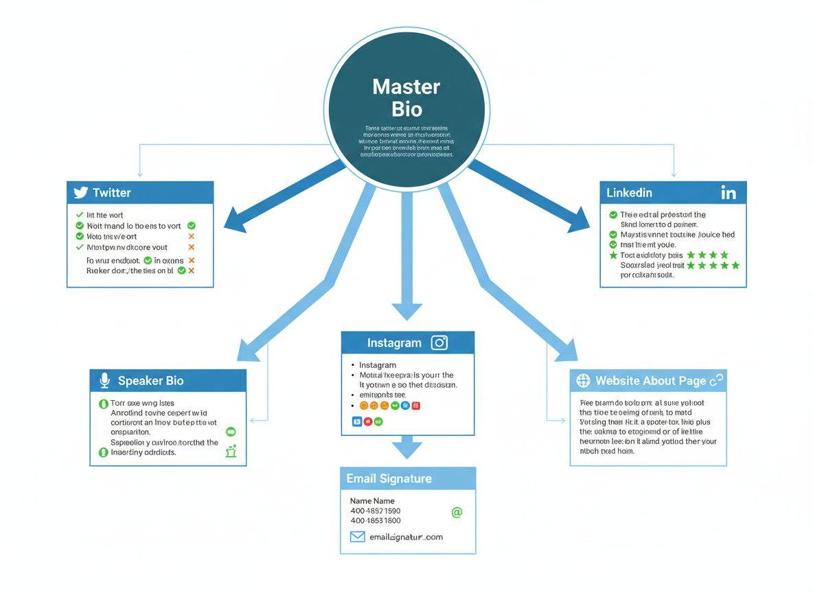 The Master Bio Method: Write Once, Adapt for Every Platform