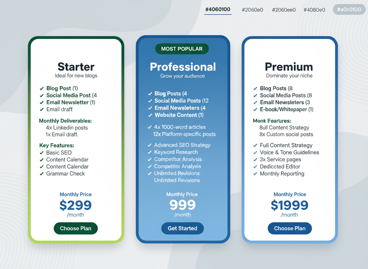 Content Writer Package Pricing: Creating High-Value Bundles That Command Premium Fees