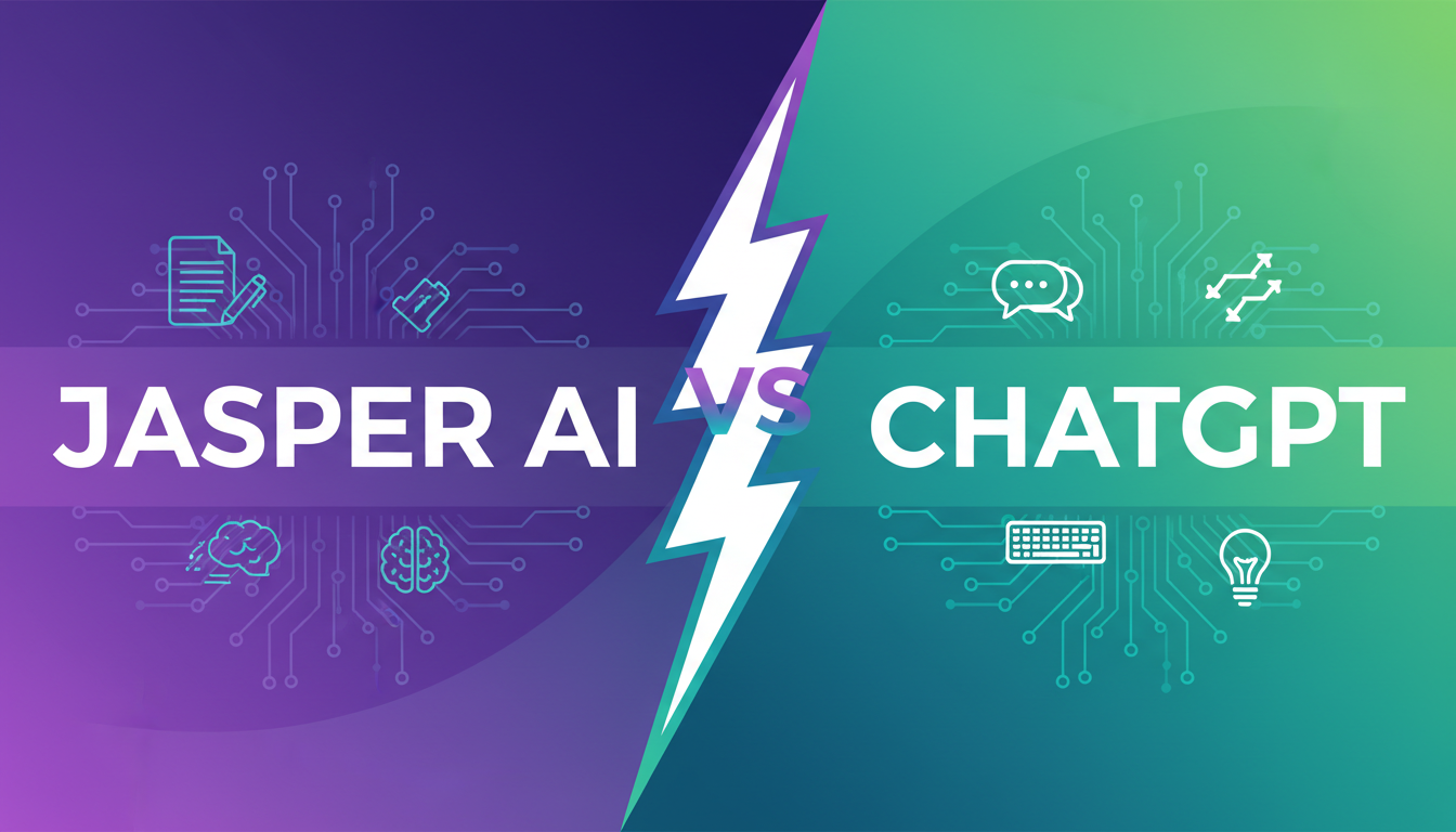 Featured image for “Jasper AI vs ChatGPT: Complete 2026 Comparison Guide for Content Creators (Features, Pricing & Which Tool Wins)”