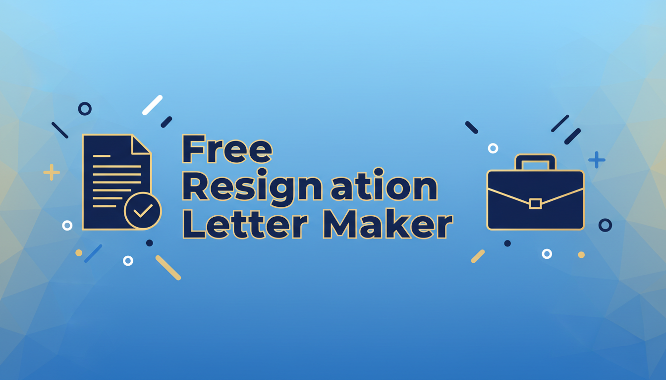 Featured image for “Free Resignation Letter Maker: Top AI Tools to Quit Your Job Professionally in 2026”