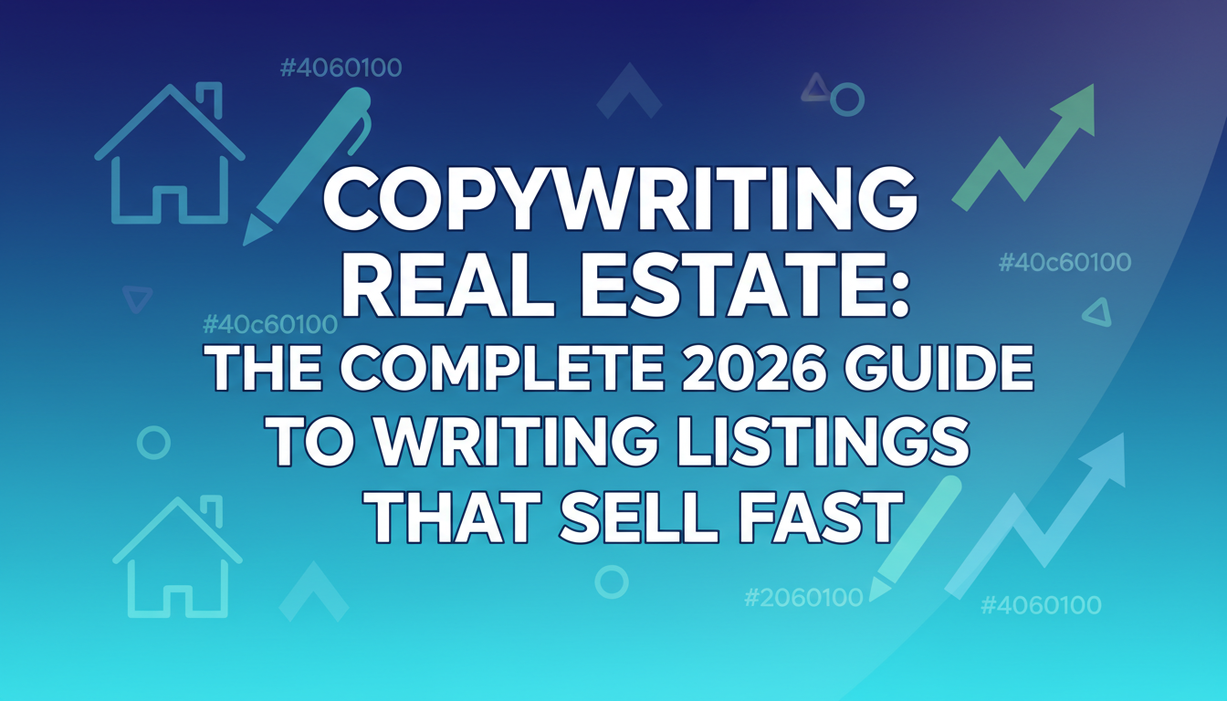 Featured image for “Copywriting Real Estate: The Complete 2026 Guide to Writing Listings That Sell Fast”
