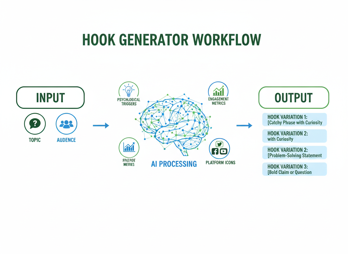 What Is a Hook Sentence Generator? (The Technology Behind Instant Engagement)