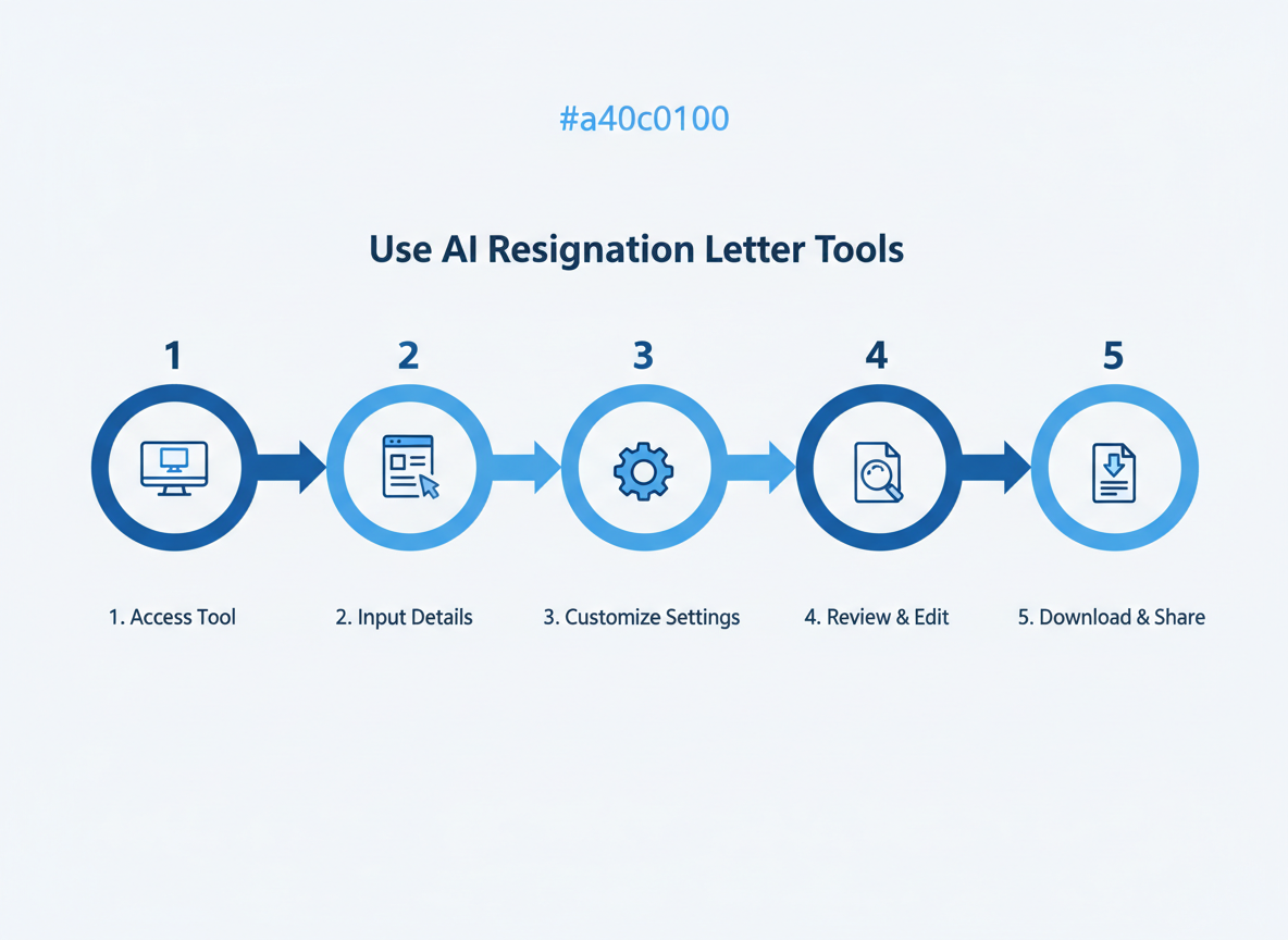 Step-by-Step: How to Use AI to Write Your Resignation Letter