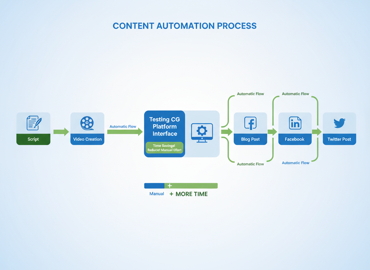 How Testing CG Automates Your Video Content Workflow (And Why That Matters for Scriptwriters)