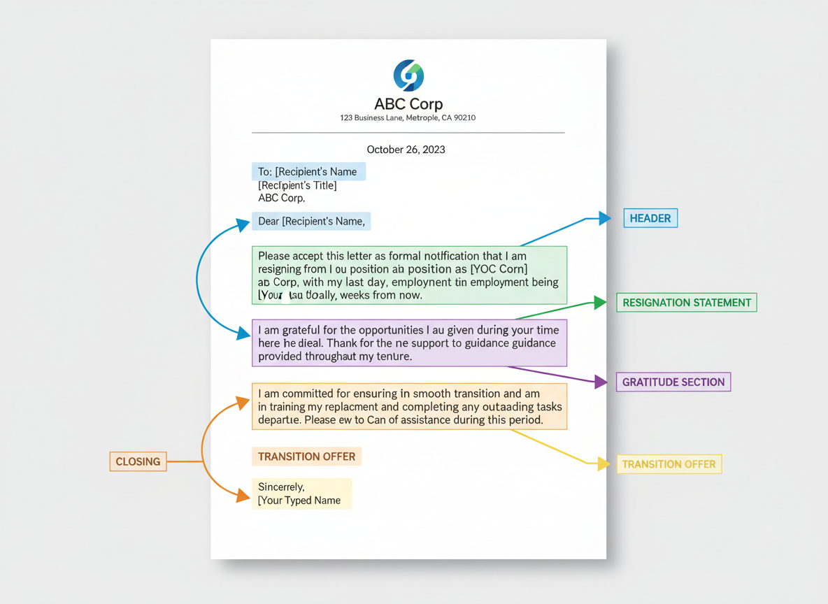 Essential Elements Every 2 Week Notice Letter Must Include