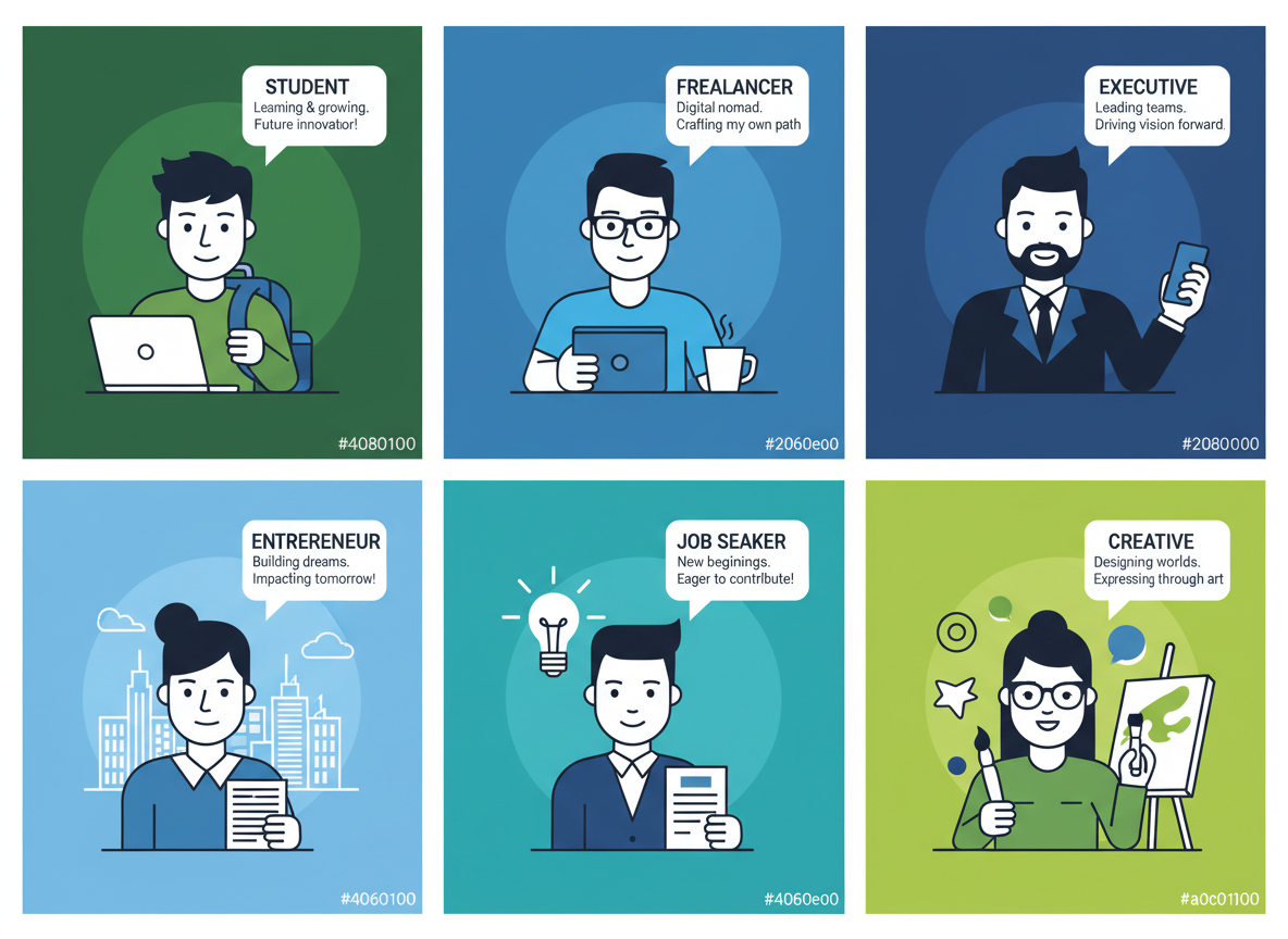 51 Sample Bios of Myself: Real Examples by Career Stage and Purpose