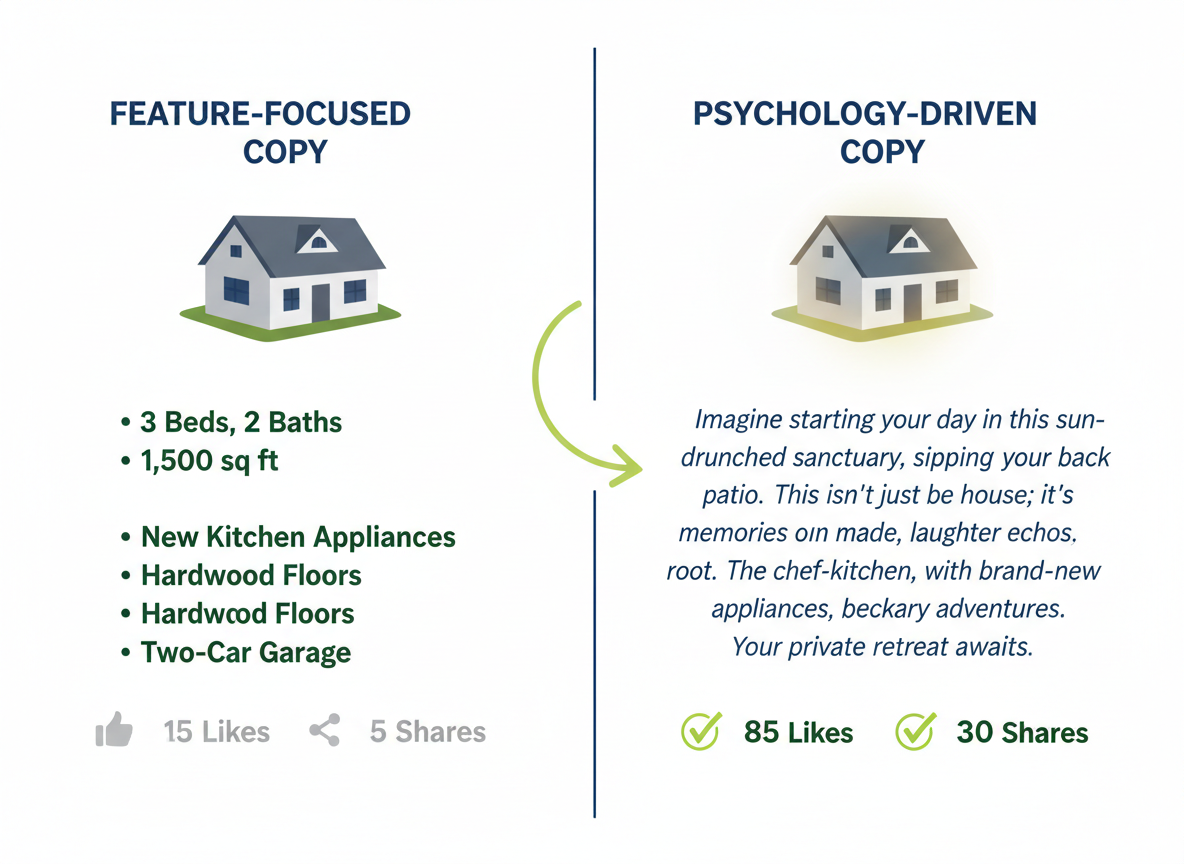 The Psychology Behind Real Estate Copy That Converts (Data-Backed)