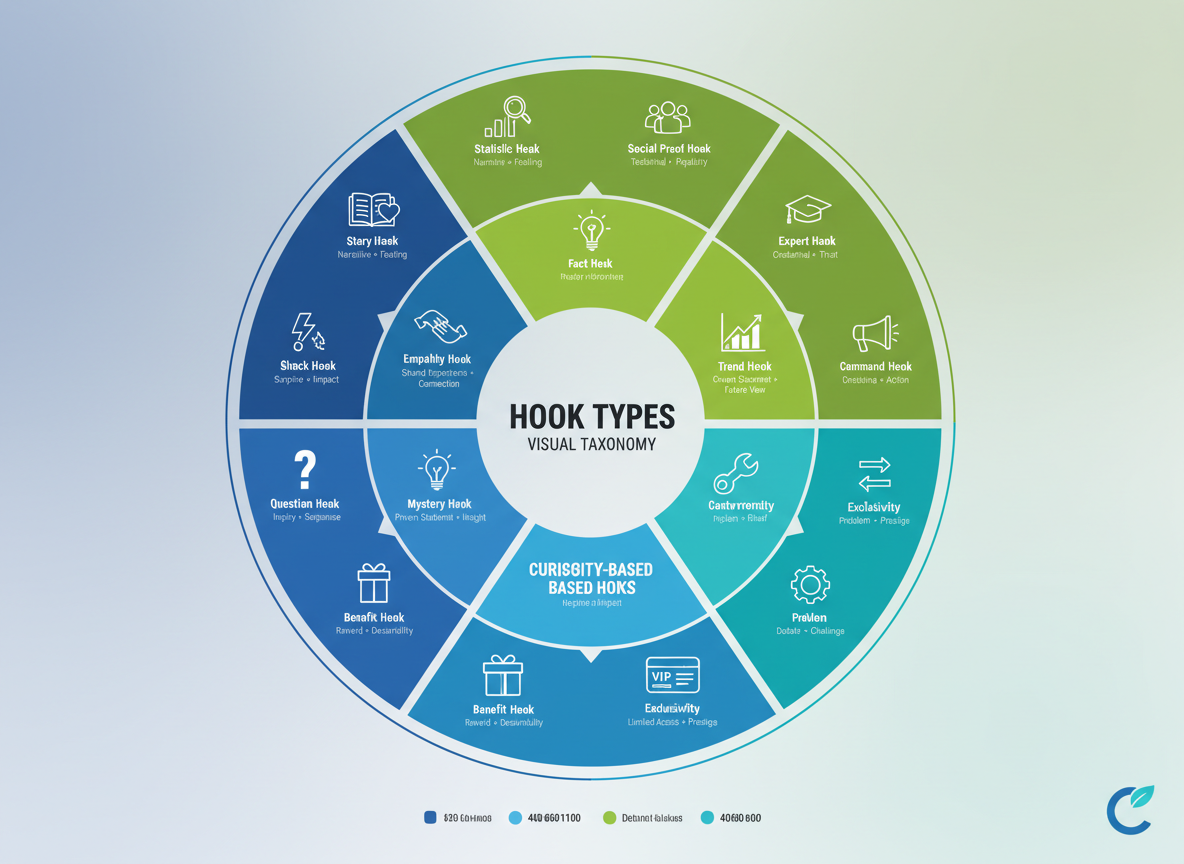 The Complete Hook Type Taxonomy: 15 Proven Hook Formulas That Convert