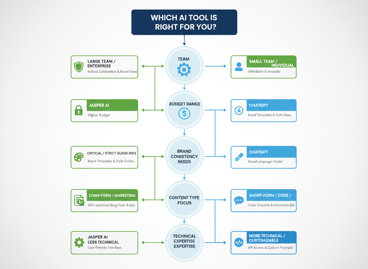Use Case Showdown: When to Use Jasper AI vs ChatGPT