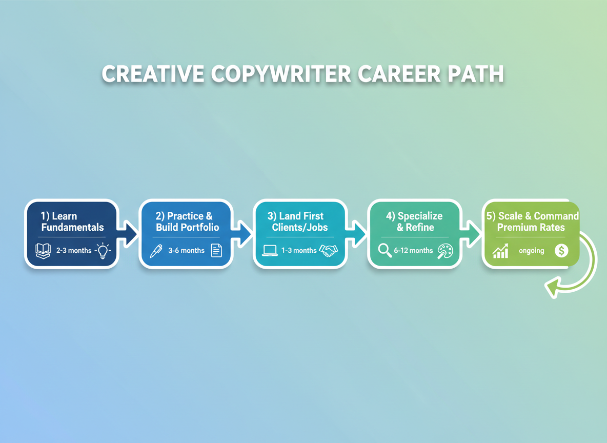 How to Become a Creative Copywriter: Step-by-Step Career Path
