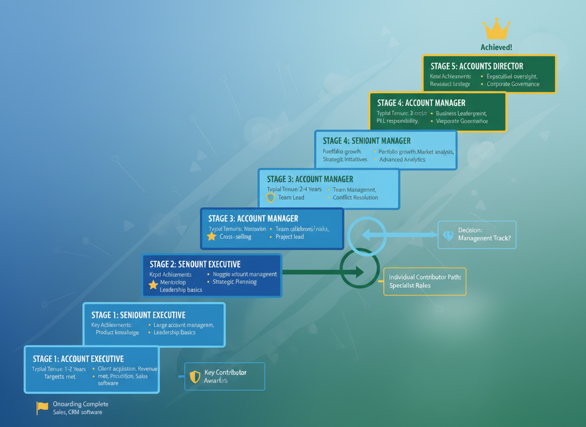 Career Progression Roadmap: From Account Executive to Accounts Director