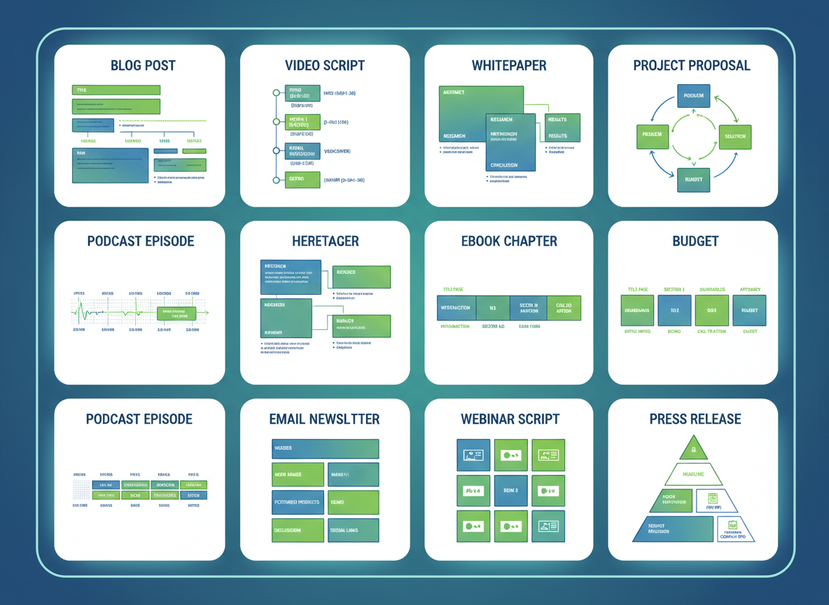 Outline Templates for 10+ Content Types (Copy & Customize)