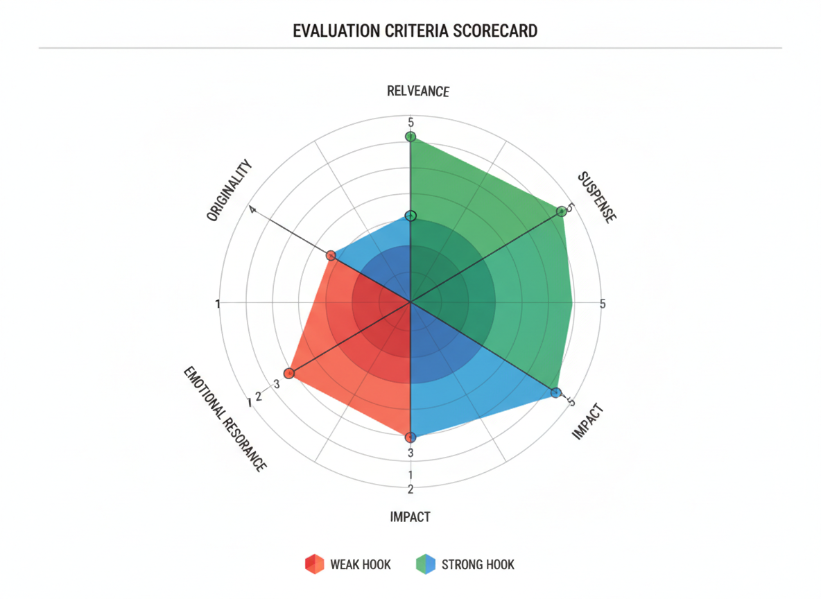 Hook Effectiveness Scorecard: How to Evaluate and Optimize Your Hooks