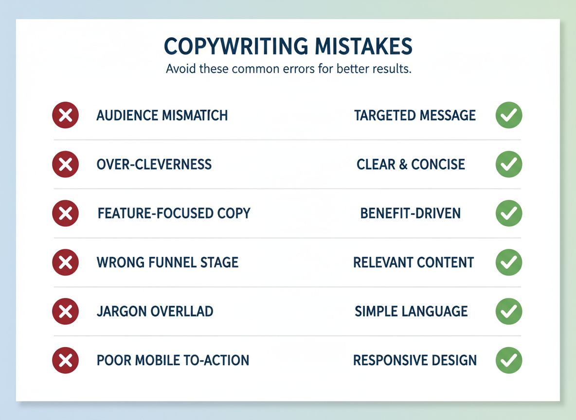 7 Common Creative Copywriting Mistakes (And How to Avoid Them)