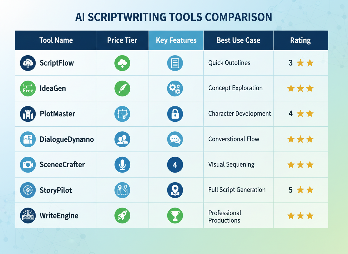 Script Writing Tools and AI Assistants: Free vs Paid Options Compared