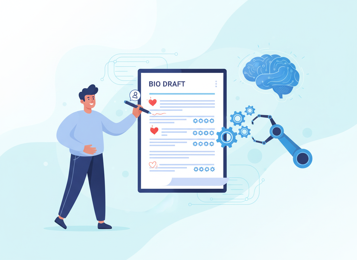 Using AI to Generate Your Bio (Without Losing Your Authentic Voice)