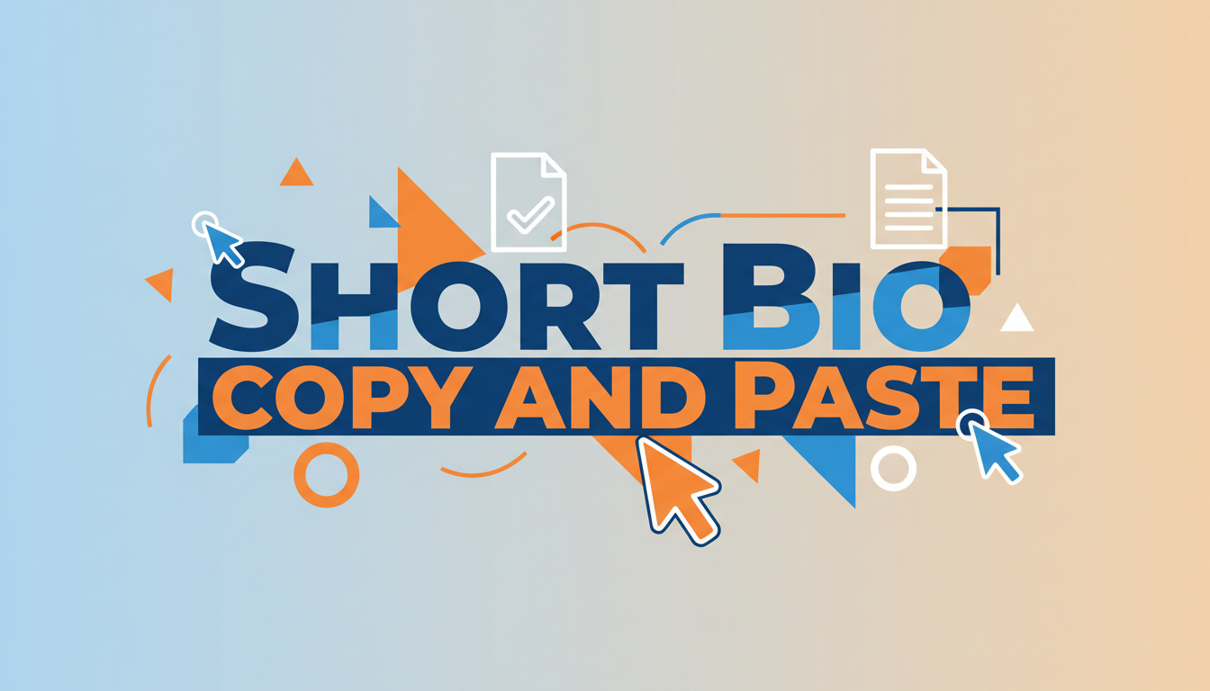 Featured image for “Short Bio Copy and Paste: 37 Ready-to-Use Templates for Every Platform in 2026”