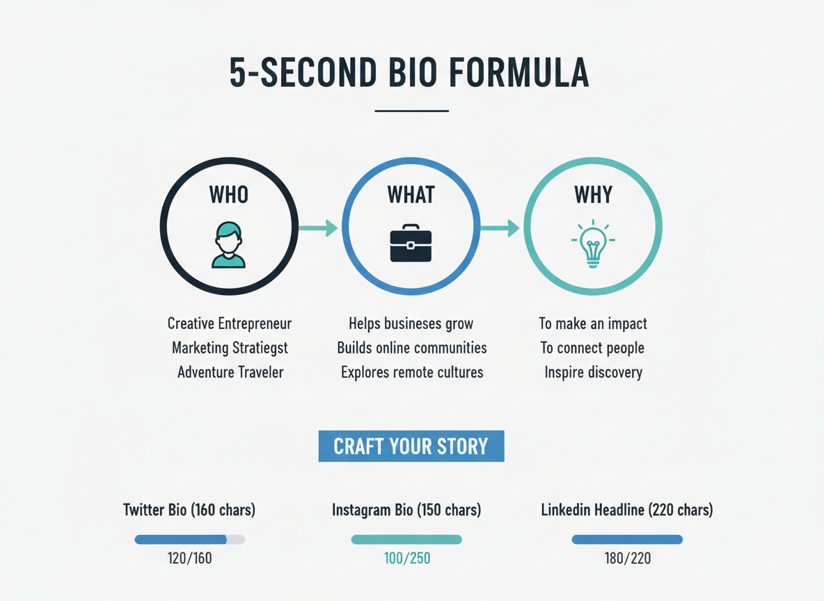 The 5-Second Bio Formula: What Makes Short Fun Bios Actually Work