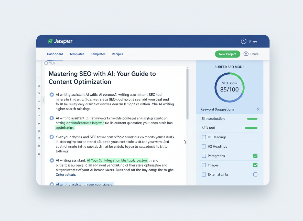 Step-by-Step: How to Use Jasper with Surfer SEO (Complete Tutorial)