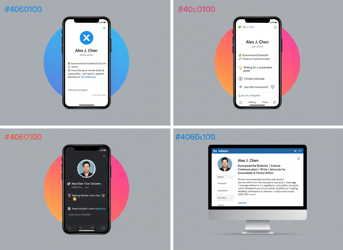 Platform-Specific Bio Strategies: Twitter/X, Instagram, TikTok & LinkedIn