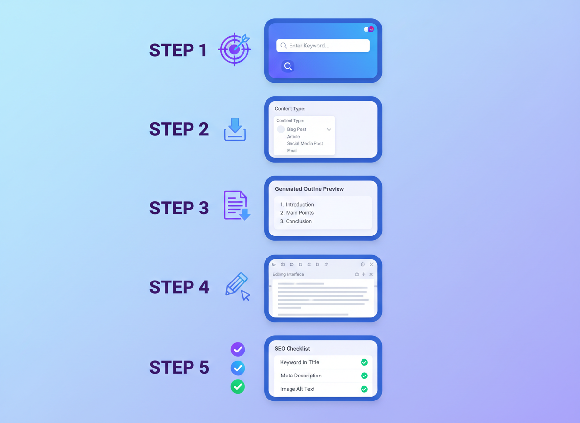 How to Use an Outline Generator: Step-by-Step Tutorial with Examples