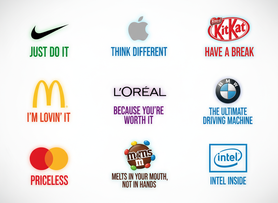 30 Clever Slogan Examples Across Industries (And Why They Work)