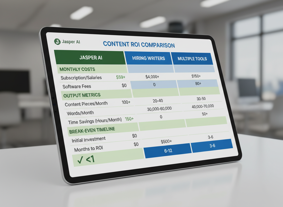 ROI Calculator: Is Jasper's Revenue Model Worth Your Investment?