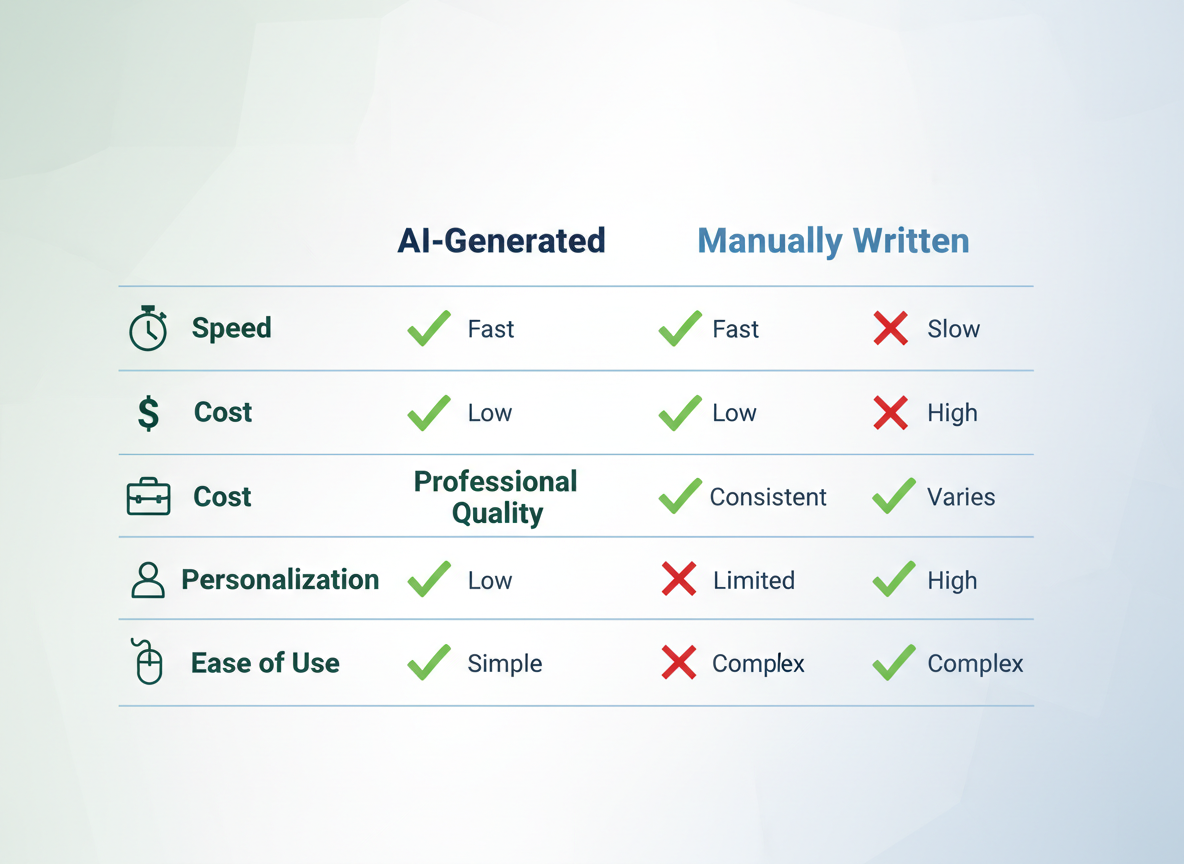AI-Generated vs. Manually Written Resignation Letters: Which Is Better?