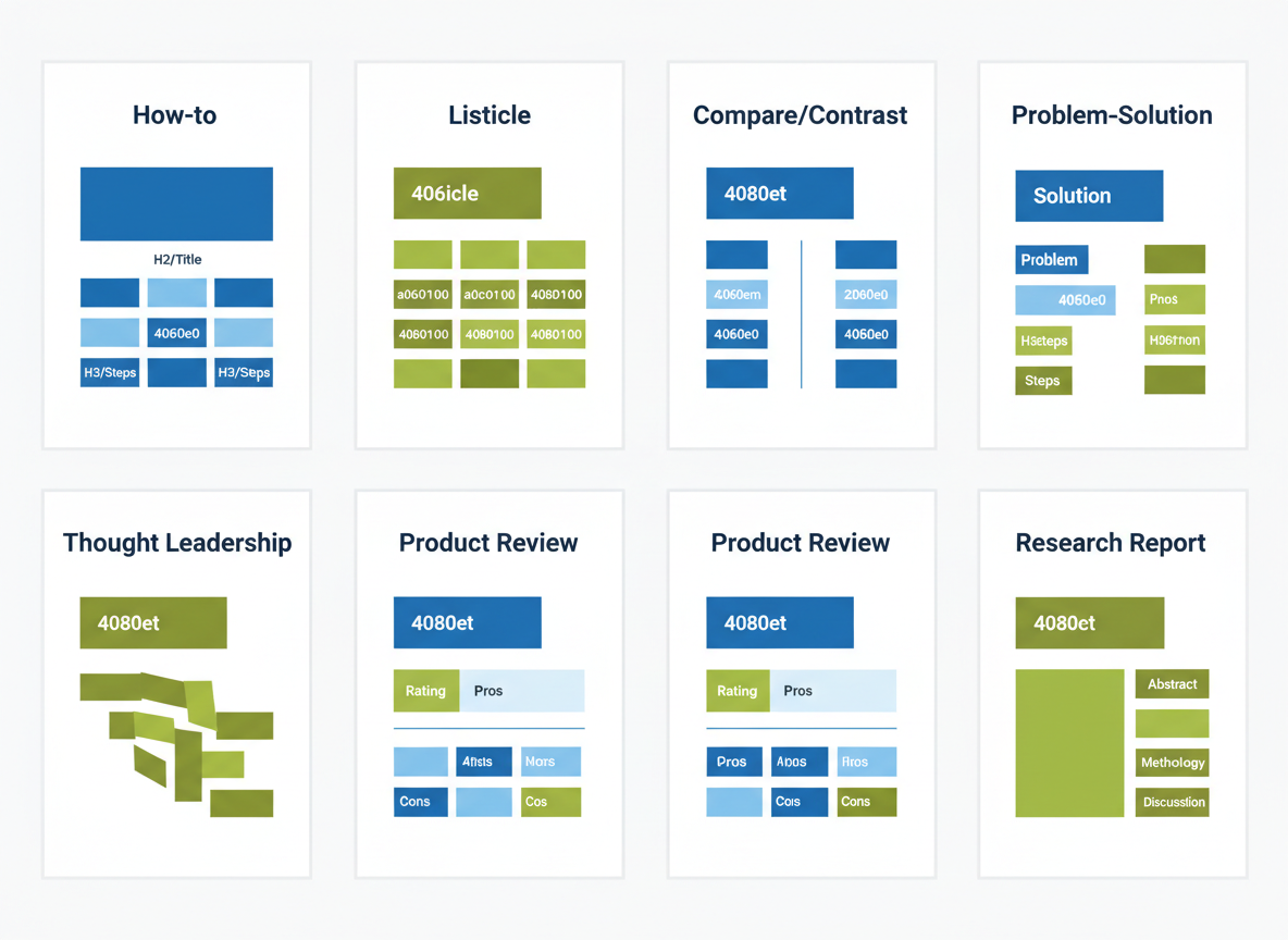 7 Outline Structure Templates for Different Content Types