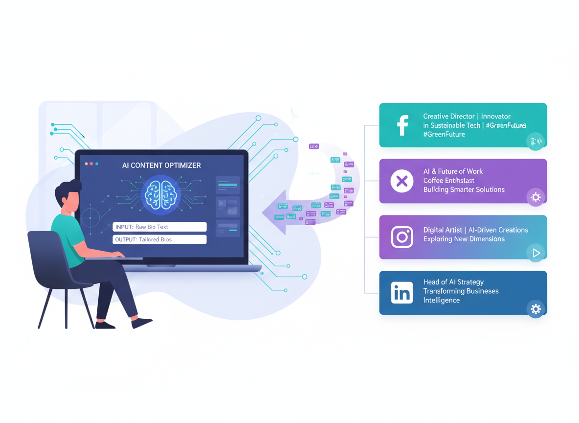 How AI Tools Can Help You Write Better Bios Faster (Without Losing Your Voice)