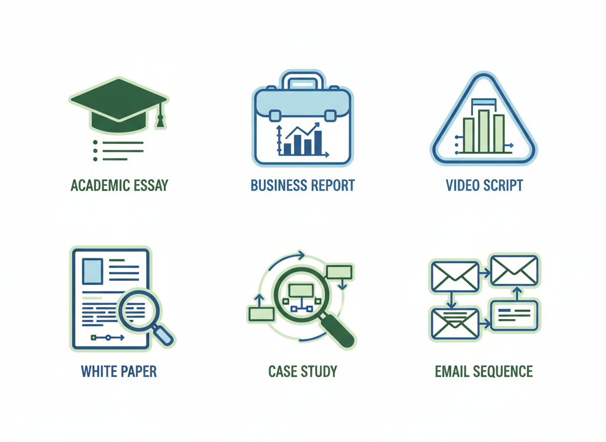 Beyond Blog Posts: Using Outline Generators for Essays, Reports, and Video Scripts